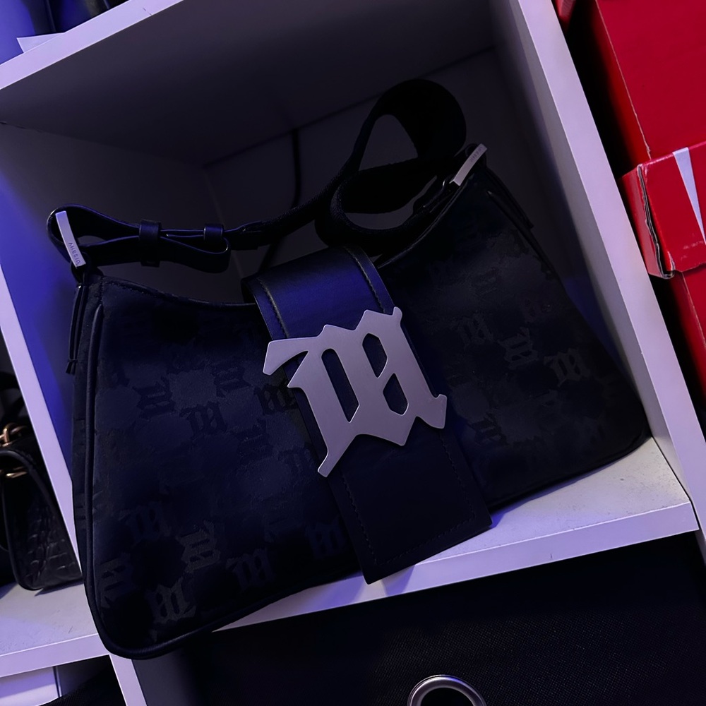 Nylon Monogram Shoulder Bag Medium - image 8